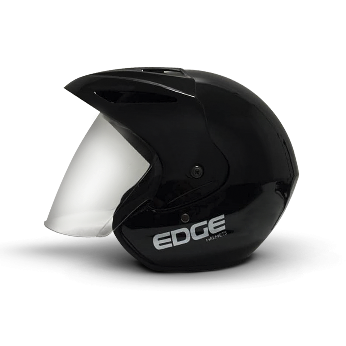 Casco Motocicleta Completo Integral Marca Edge Laser Cerrado Visor